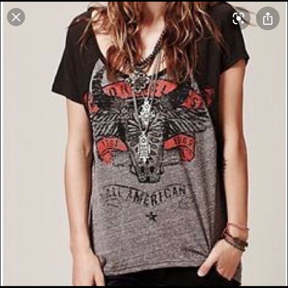 Free People Tops - Free People Graphic Tee